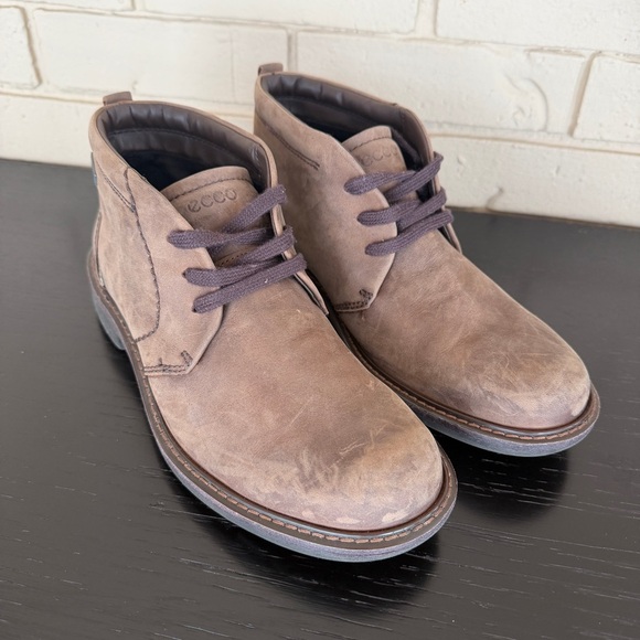 ECCO Men\'s Turn GTX Chukka Boot Waterproof Size 39 EU Brown Nubuck Gorpcore main image 5